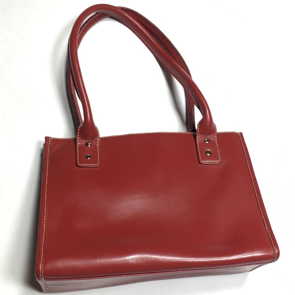 Wilson leather maxima red satchel purse